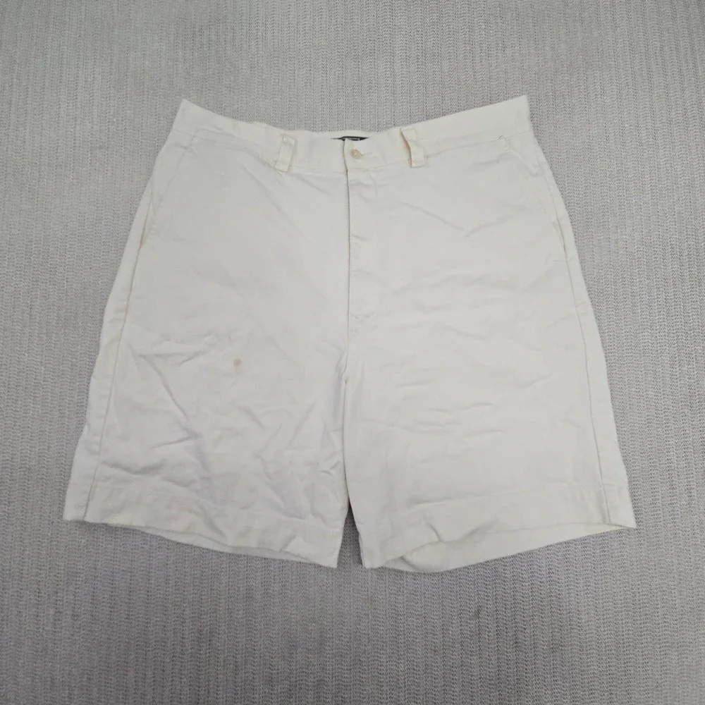Polo Ralph Lauren Prospect Shorts Mens 36 Yellow Chino 9 Inseam Cotton Preppy